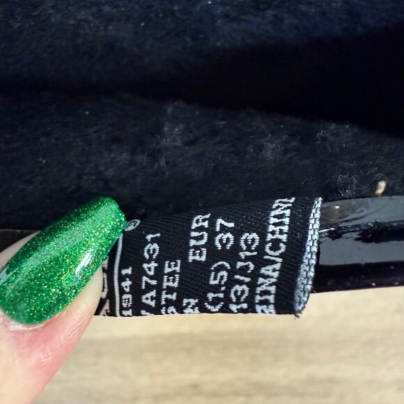 Coach Womens Black Logo To the Knee Tristee Rain Boot Size 7 - Picture 14 of 16